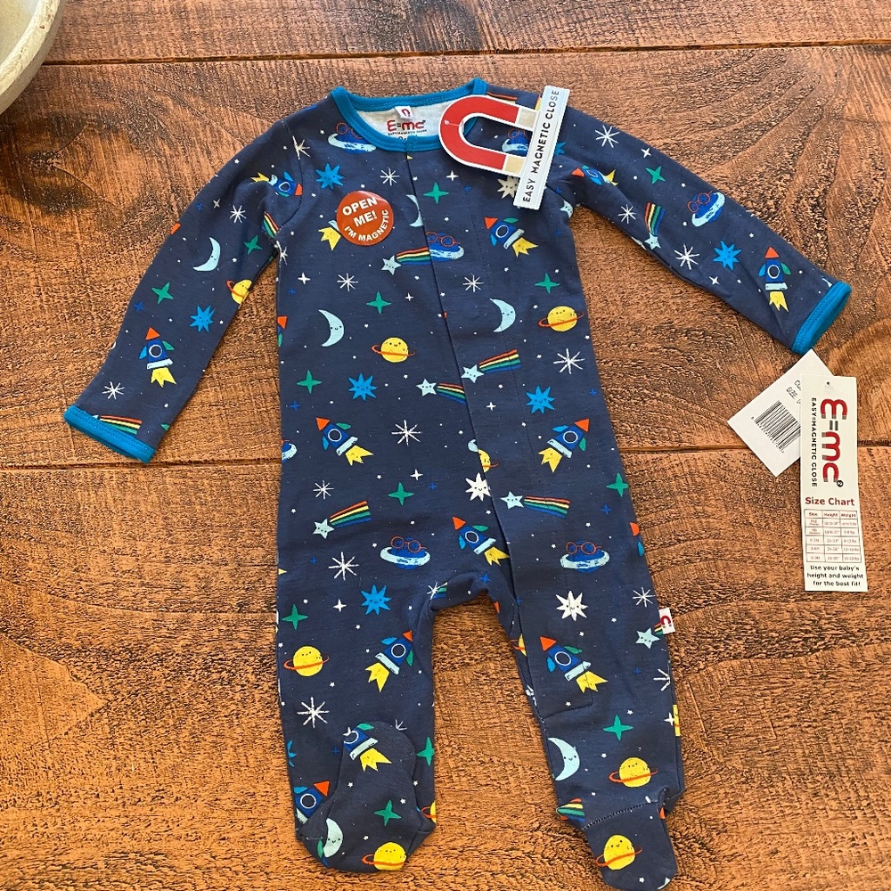 Easy Magnetic Close Sleeper 0-3 Month